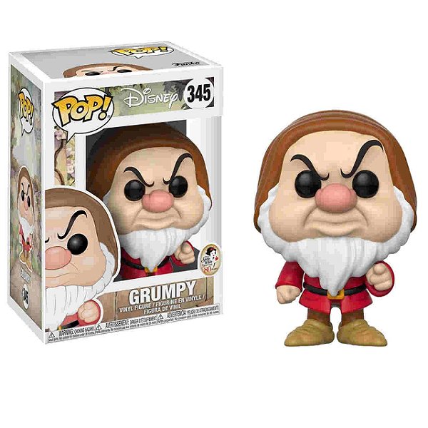 Funko Pop! Disney Branca de Neve Grumpy (Zangado) 345