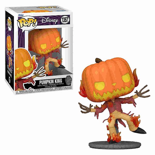 Funko Pop! Disney O Estranho Mundo Jack Pumpkin King 1357