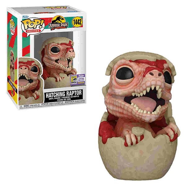 Funko Pop! Jurassic Park SDCC 2023 Hatching Raptor 1442