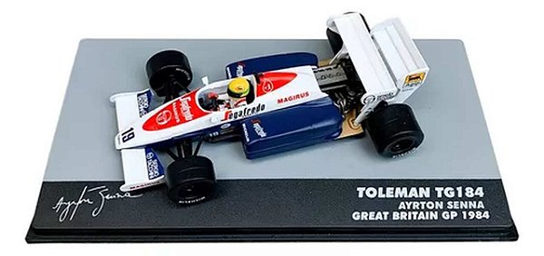 Lendas Brasileiras Toleman TG184 1984 Senna - ED 05