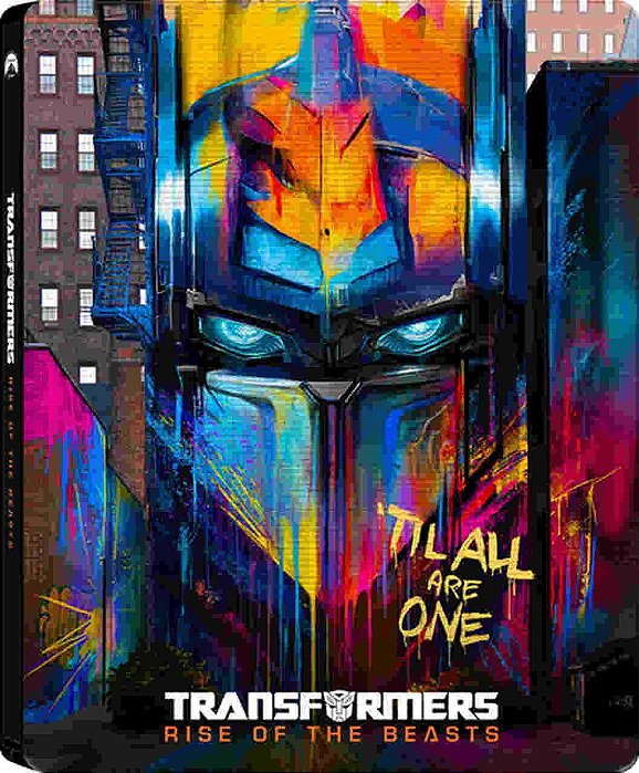 Steelbook 4K UHD + Blu Ray Transformers O Despertar das Feras (SEM PT)