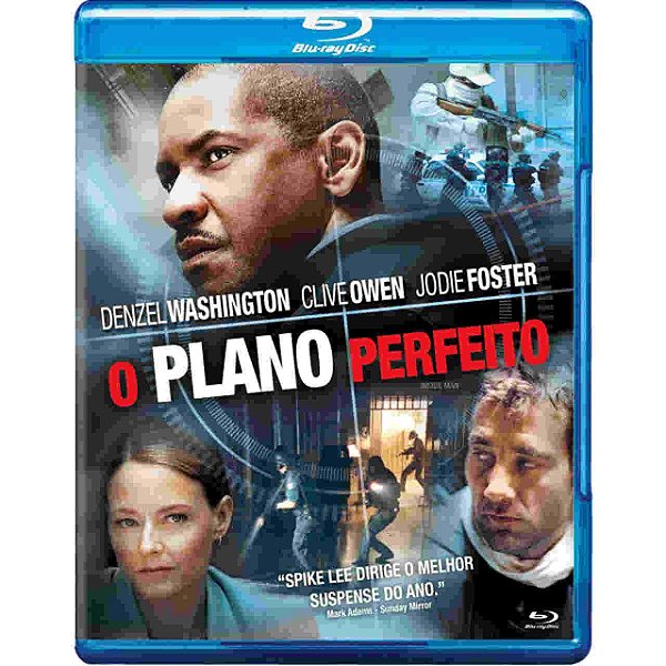 Blu Ray O Plano Perfeito - Denzel Washington