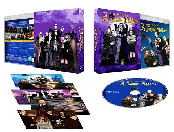 Blu-ray Coleção A Familia Addams 1 e 2
