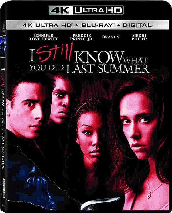 4K UHD + Blu-ray Eu Ainda Sei o que Vocês Fizeram no Verão Passado
