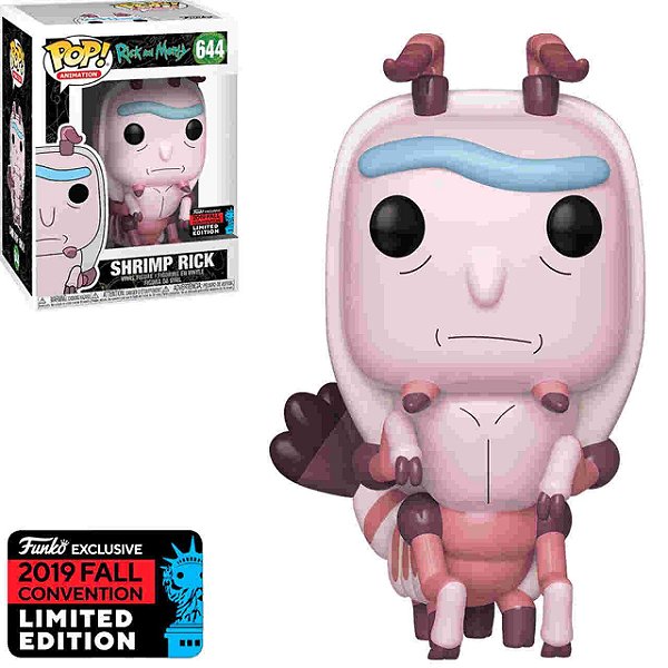 Funko Pop! Animation Rick and Morty Shrimp Rick 644