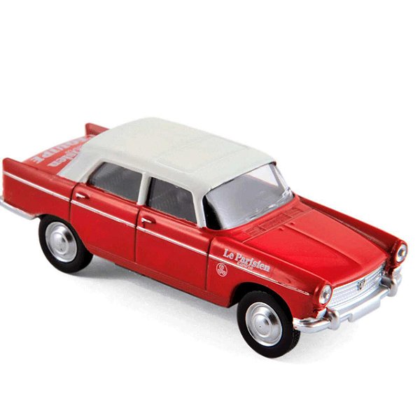 Carro Norev Peugeot 404 Cycliste Directe Course 1961 1/64