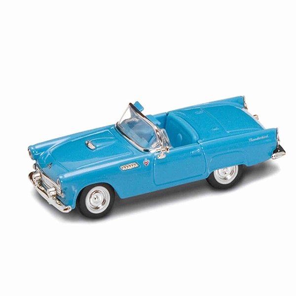 Carro Lucky Ford Thunderbird Azul 1955 1/43