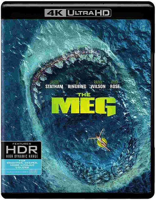 4K UHD + Blu-Ray Megatubarão (sem pt)
