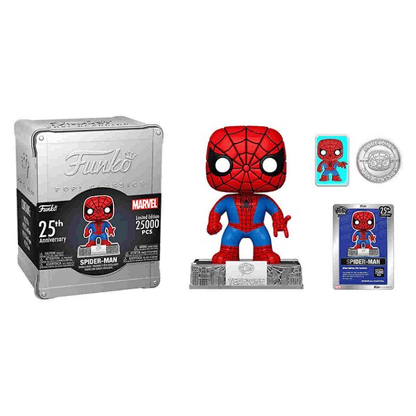 Funko Pop! Classics Marvel Spider Man 25Th Anniversary