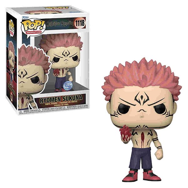 Funko Pop! Animation Jujutsu Kaisen Ryomen Sukuna Heart 1118