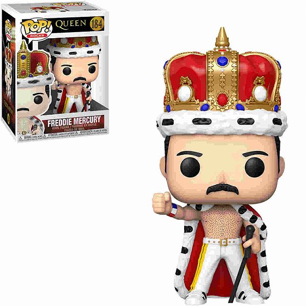 Funko Pop! Rocks Queen Freddie Mercury (King) 184