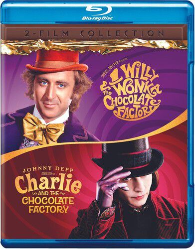 Blu-ray A Fantástica Fábrica de Chocolate 1971/2005