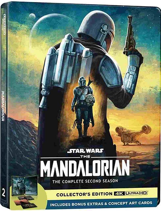 Steelbook 4k UHD The Mandalorian 2ª Temporada Completa (SEM PT)