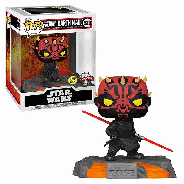 Funko Pop! Star Wars Red Saber Darth Maul 520