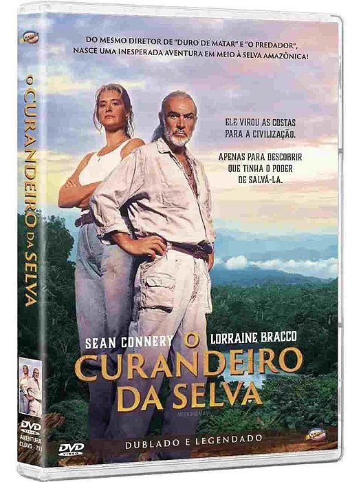 DVD O Curandeiro Da Selva - Sean Connery