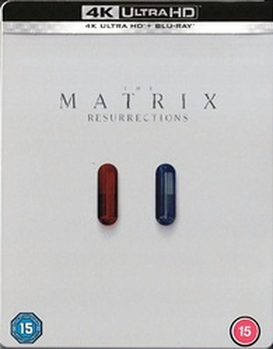 Steelbook 4K UHD + Blu-Ray Matrix Resurrections (SEM PT)