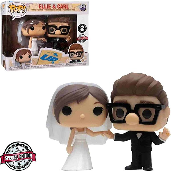Funko Pop! Disney Up Ellie e Carls (2 Pack)