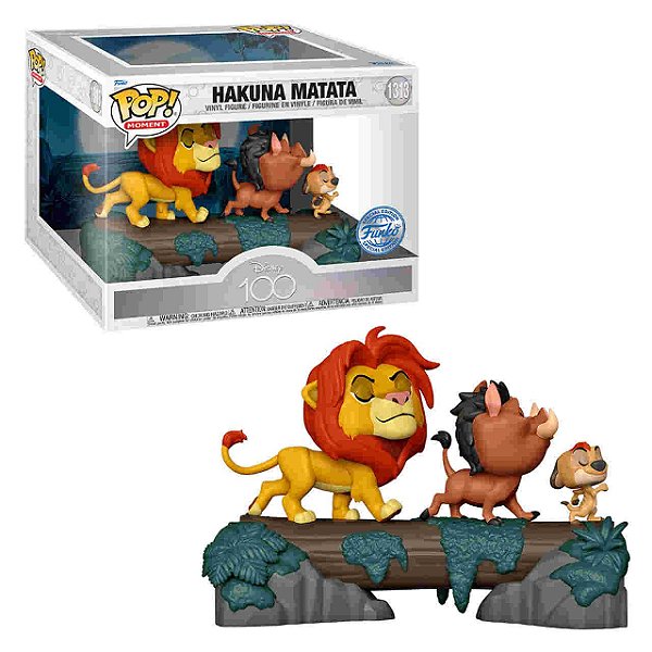 Funko Pop! Disney Moment Lion King Hakuna Matata 1313