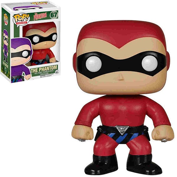 Funko Pop! Heroes The Phantom (Vermelho) 67