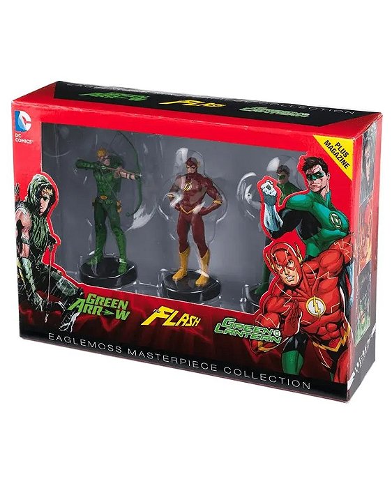 Masterpiece Collection Arrow, Flash e Lanterna Eaglemoss