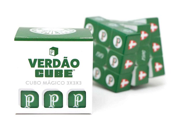 Cubo Mágico Palmeiras Verdão Escudos 3x3x3