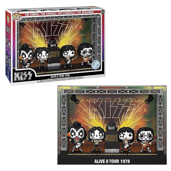 Funko Pop! Moments Deluxe Kiss Alive II Tour 1978 03