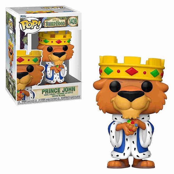 Funko Pop! Disney Robin Hood Prince John 1439