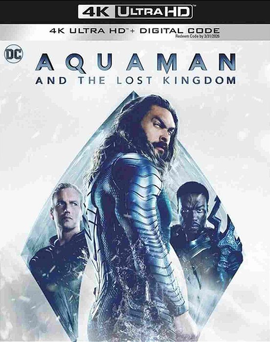 4K UHD Aquaman 2 O Reino Perdido (SEM PT)