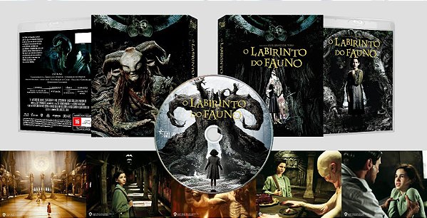 Blu-Ray O Labirinto do Fauno Pre venda entrega a partir de 29/04/24