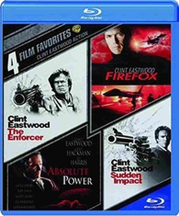 Blu-Ray 4 Filmes Favoritos Clint Eastwood Action