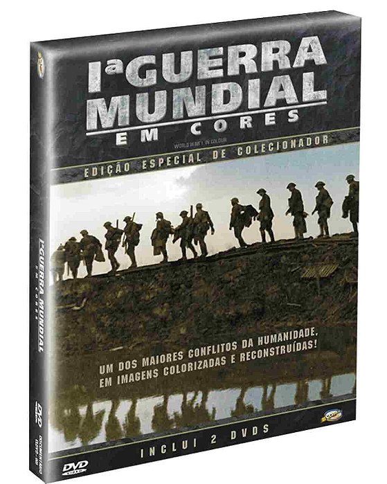DVD 1ª Guerra Mundial Em Cores