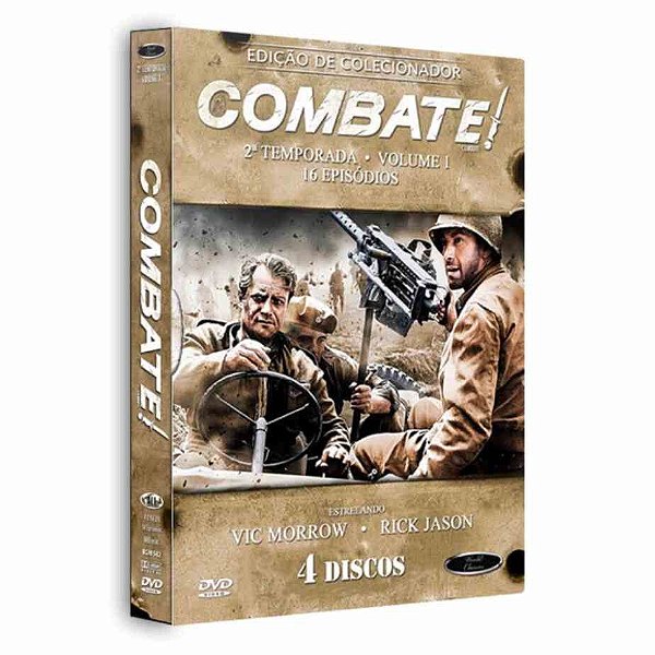 DVD Combate 2ª Temporada Volume 1 ( 4 Discos )