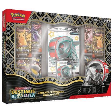 Box Pokémon Destinos de Paldea Trilho Ferreo Ex Brilhante
