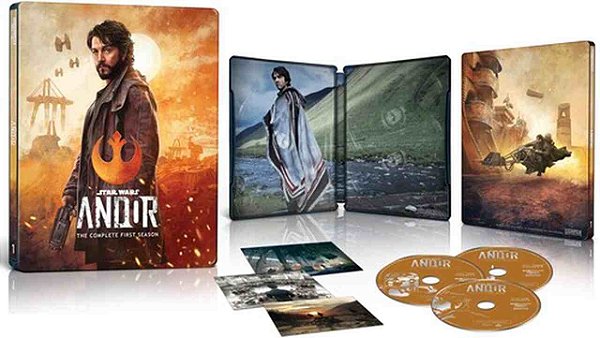 Steelbook Blu-Ray Andor 1ª Temporada (SEM PT)