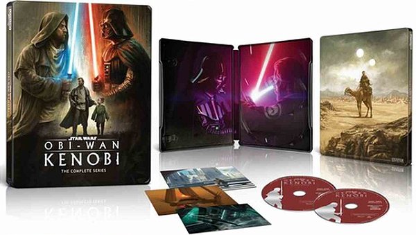 Steelbook Blu-Ray Obi-Wan Kenobi 1ª Temporada (SEM PT)