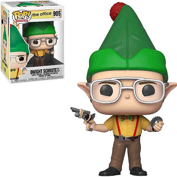 Funko Pop! Television The Office Dwight Schrute As Elf 905