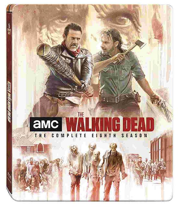 Steelbook Blu-ray The Walking Dead 8ª temporada (SEM PT)