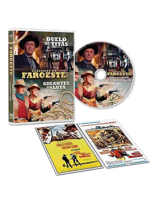 DVD Duelo de Titãs + Gigantes em Luta pre venda entrega a partir de 10/05/24