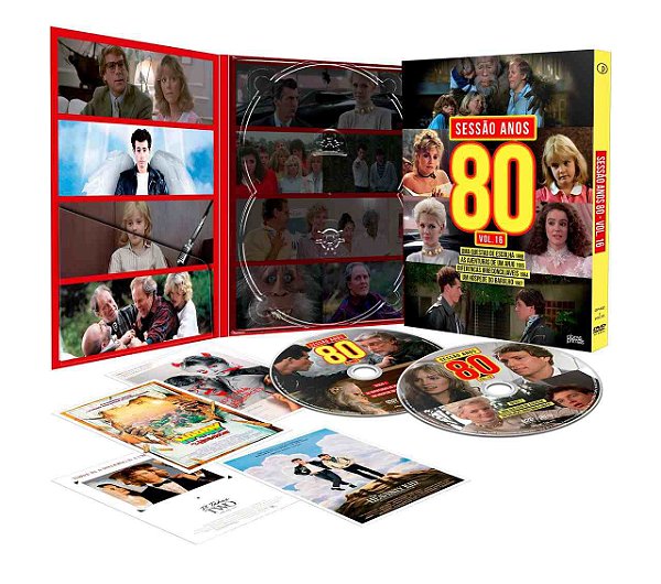 DVD DUPLO Sessão Anos 80 Vol.16