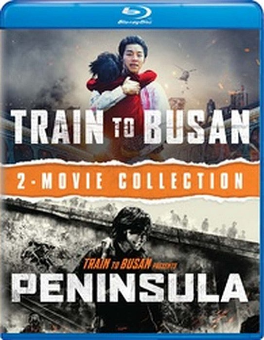 Blu Ray Invasão Zumbi + Invasão Zumbi 2 Península (Sem PT)