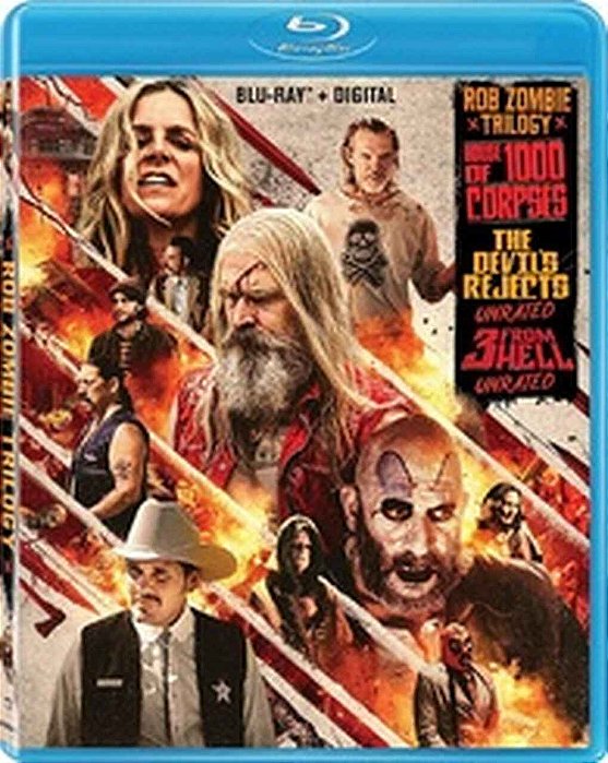 Blu-ray Trilogia Rob Zombie (Sem PT)
