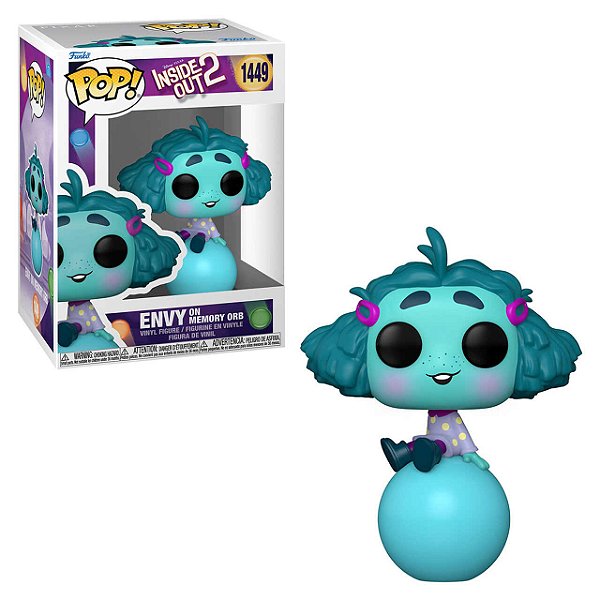 Funko Pop! Disney Divertidamente 2 Envy On Memory Orb 1449