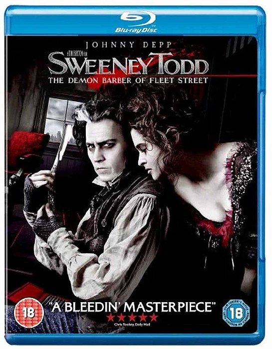 Blu-Ray Sweeney Todd - O Barbeiro Demoníaco da Rua Fleet