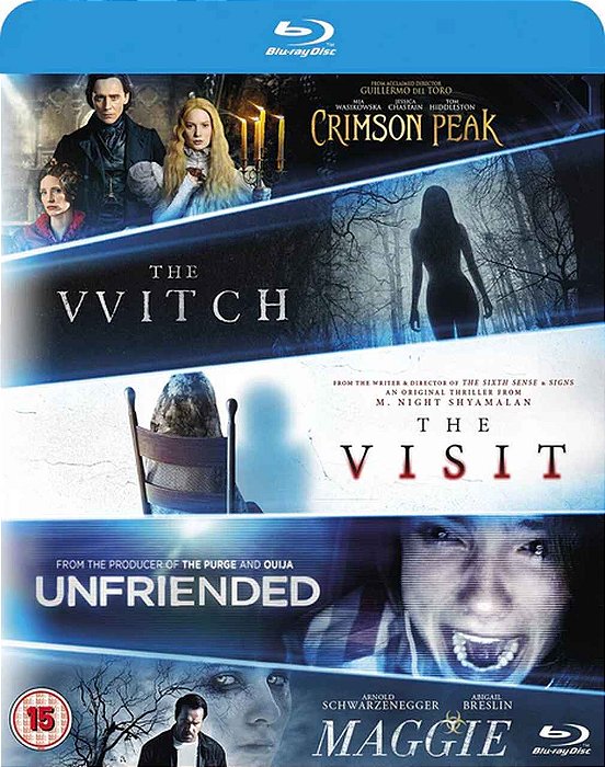 Blu-Ray A Colina Escarlate - A Bruxa - A Visita - Amizade Desfeita - Maggie A Transformação