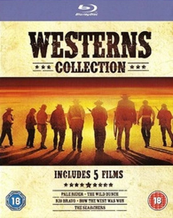Blu-Ray Coleção Westerns 5 Filmes