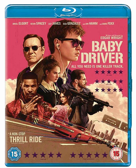 Blu Ray Em Ritmo de Fuga (Baby Driver)