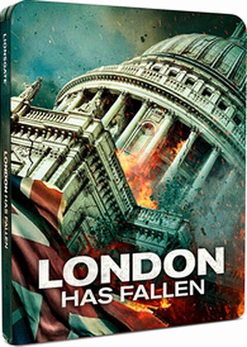 Steelbook Blu-Ray Invasão a Londres (SEM PT) (RB)