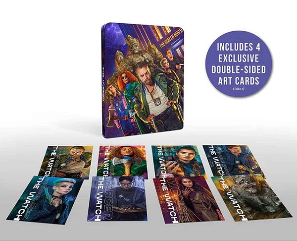 Steelbook Blu-Ray The Watch Minissérie (SEM PT)