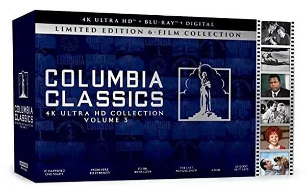 4K UHD + Blu-ray Coleção Columbia Classics Vol 3