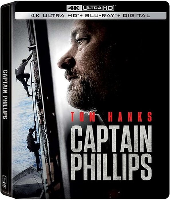 Steelbook 4K UHD + Blu-ray Capitão Phillips